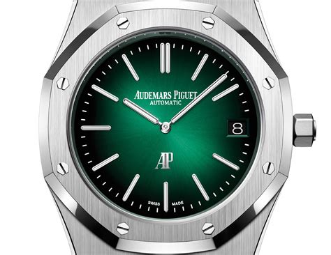 green face audemars piguet|ap royal oak green face.